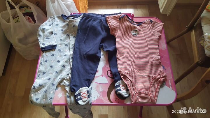 Одежда для мальчика с месяца до года