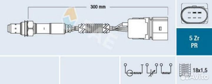 FAE 75048 Лямбда-зонд