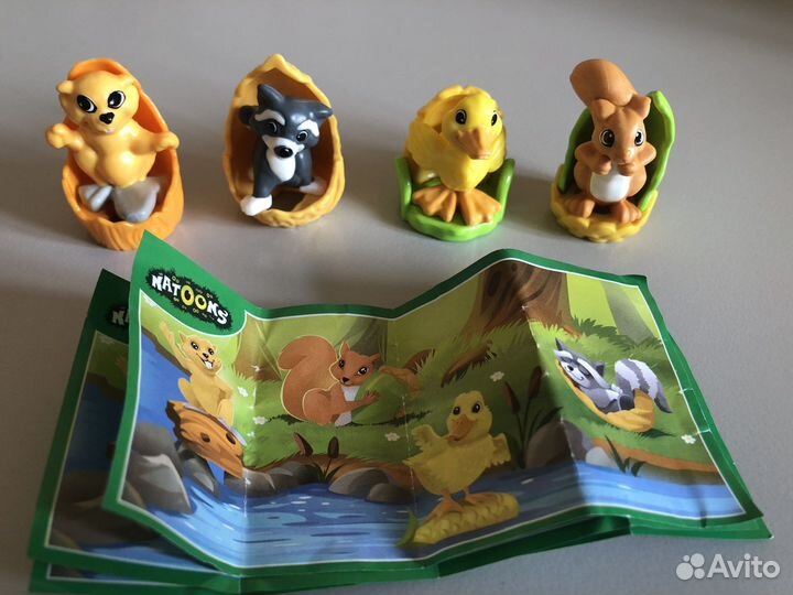 Киндер серии Natoons, дракончики