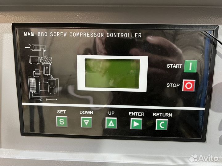 Винтовой компресор 22 кВт для плазменной резки