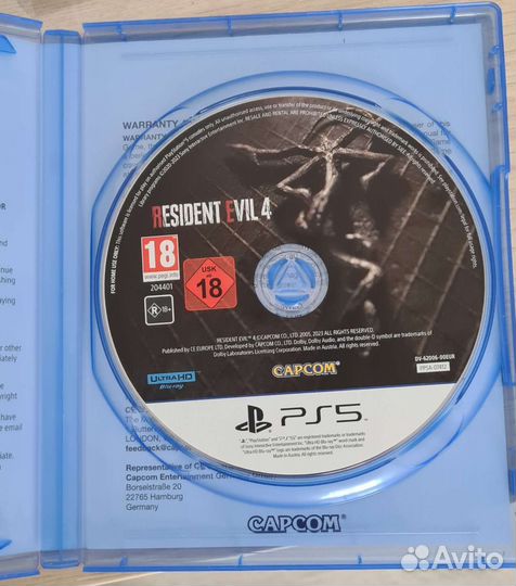 Resident Evil 4 (игра, 2023) ps5