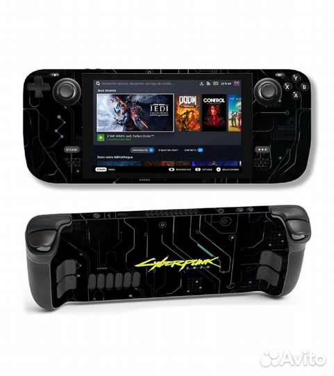 Защитные наклейки для Steam Deck 5 видов