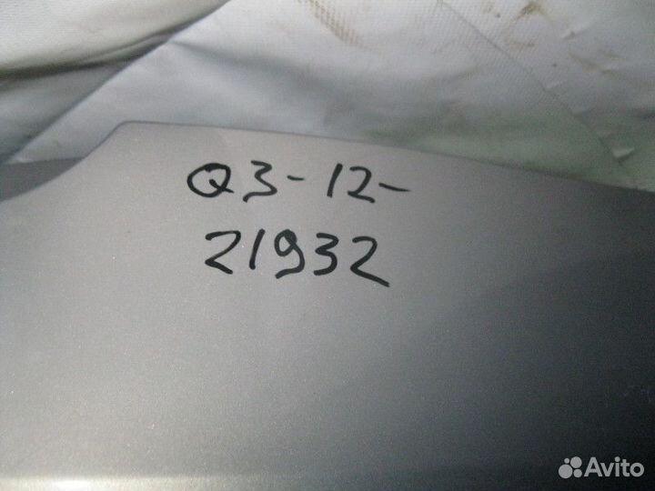 Бампер задний Audi Q3 (8U) 2012-2018 (8U0807511C)