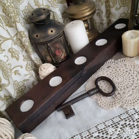 Подсвечник ручная работа