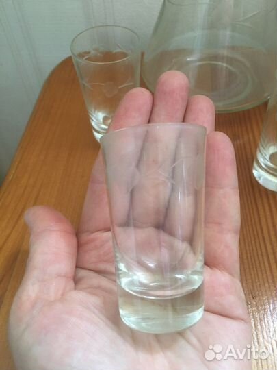 Графин СССР и стопочки