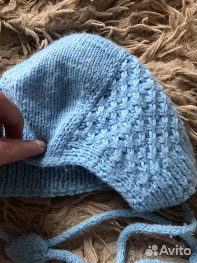 Шапка и пинетки