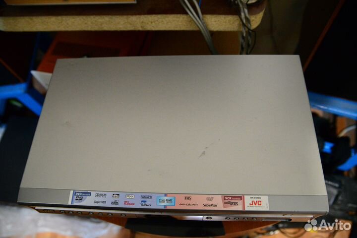 Видеомагнитофон с двд, JVC HI-FI stereo