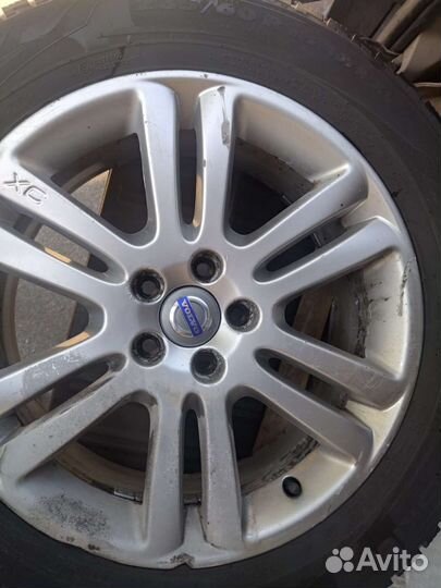 Диски с резиной R18 на Volvo XC90 2 шт в наличии