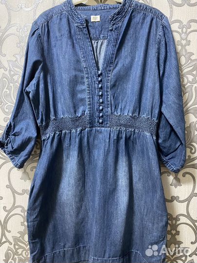 Платье джинсовое