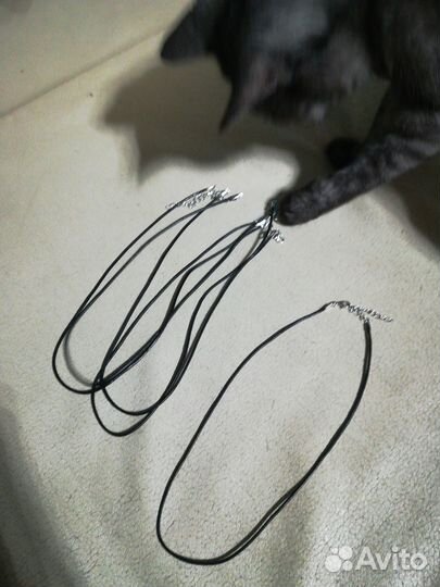 Шнурок вощеный кожаный 2 мм