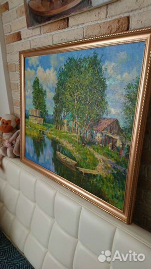 Картина маслом на холсте пейзаж