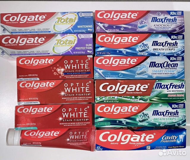 Зубная паста colgate из США