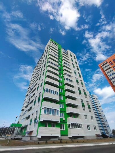 2-к. квартира, 62,4 м², 4/16 эт.