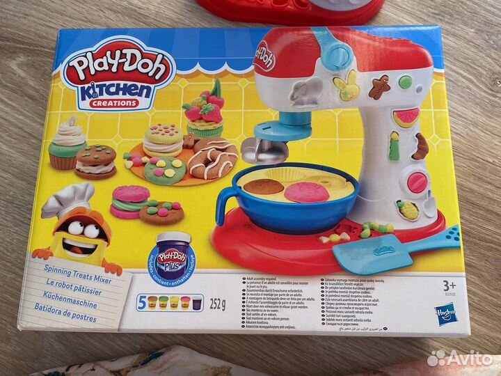 Playdoh фабрика печенья, фабрика пирожных