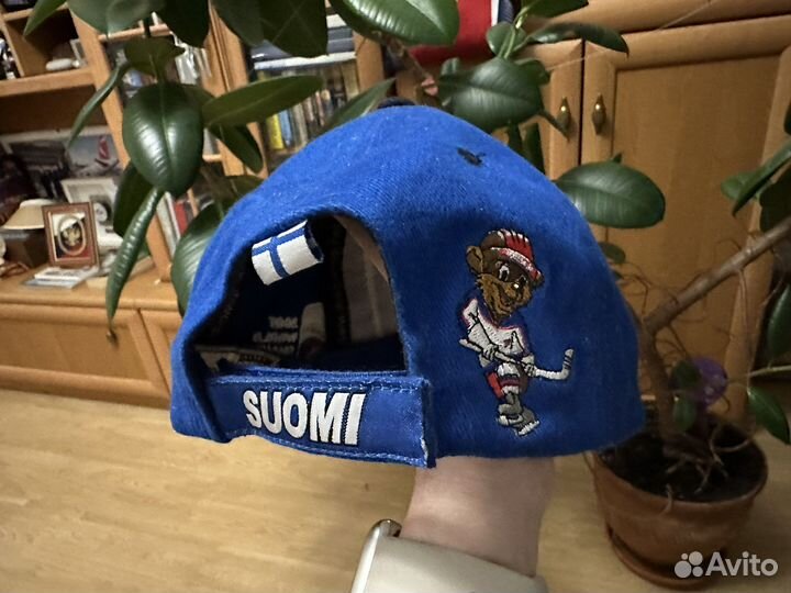 Бейсболка чм по хоккею 2007 сборная FIN