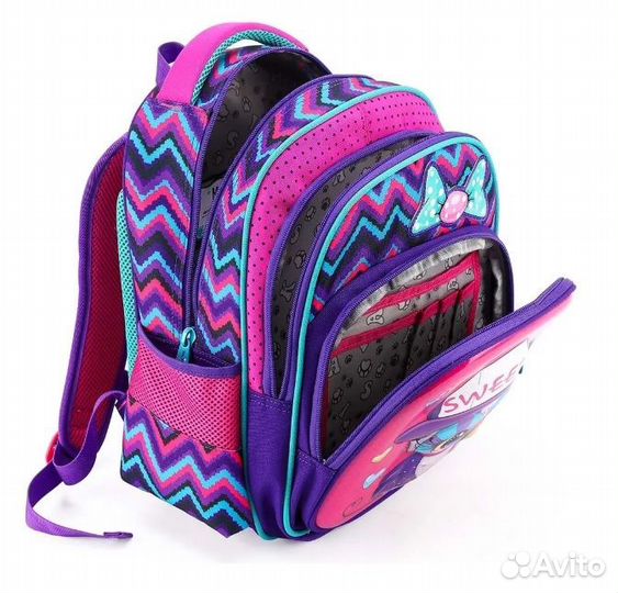 Рюкзак школьный Maksimm для девочек с совой