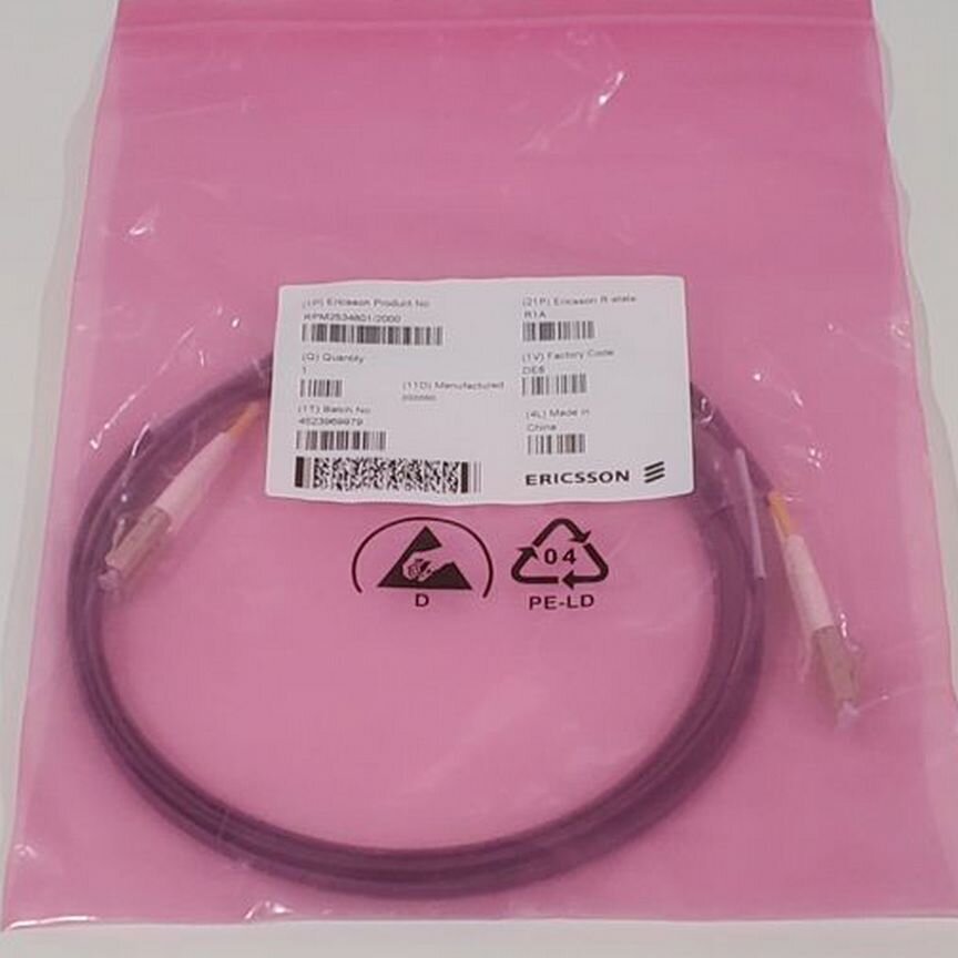 Кабель Оптический Ericsson Rpm 2534801/2000 2m