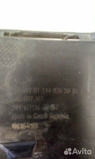 Решетка в бампер левая Skoda Kodiaq