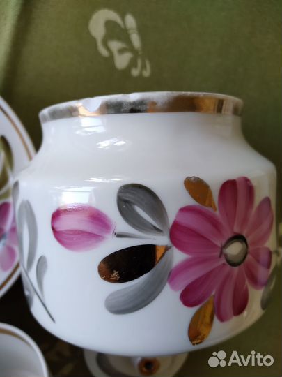 Фарфор посуда СССР Вербилки с дефектами