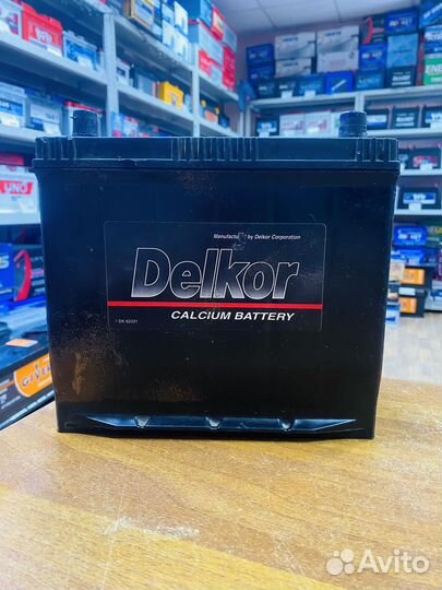 Аккумулятор Delkor на Mazda Honda Toyota Nissan