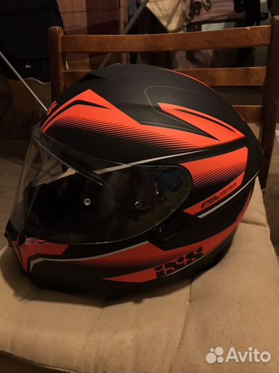 Мото шлем интеграл ixs