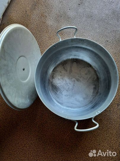 Кастрюля алюминиевая 10 литров