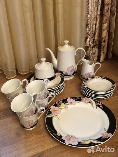 Сервиз чайный Budlet Fine China Ivory