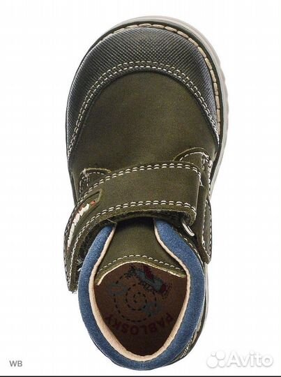 Ботинки детские кожаные новые