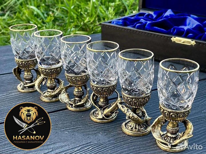 Подарочный набор рюмки перевертышей