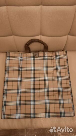 Сумка в стиле burberry