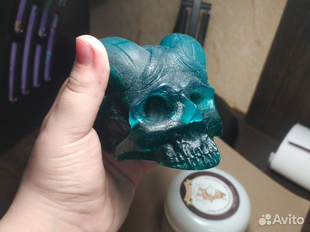 Демонический мыльный череп