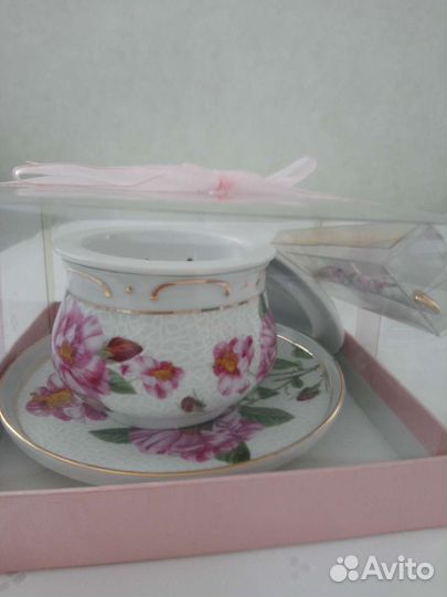 Чашка (кружка) фарфоровая заварочная