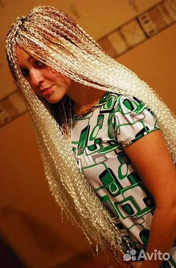 Плетение афрокосичек