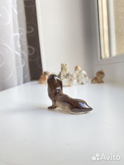 Фарфоровая статуэтка такса ифз/лфз