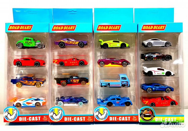 Новые наборы машинок аналог хот вилс