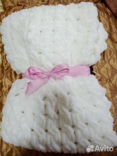 Плюшевый плед