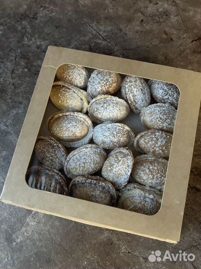 Домашние орешки со сгущенкой
