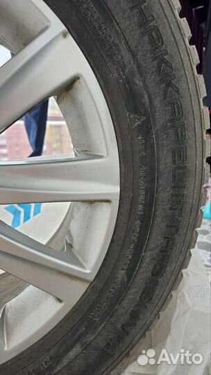 Колеса R16 Volkswagen 215/65 hakkapeliitta 8 suv