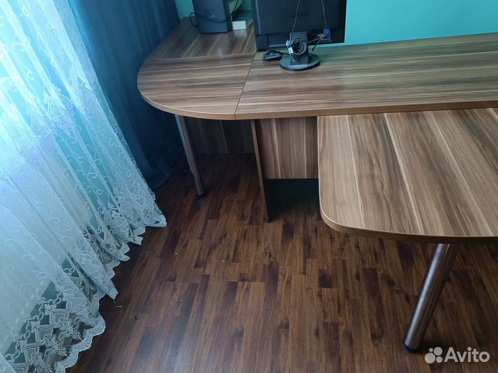 Стол офисный угловой бу