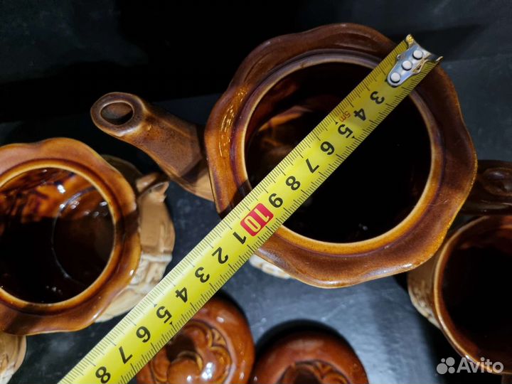 Сервиз керамический с подсолнухами