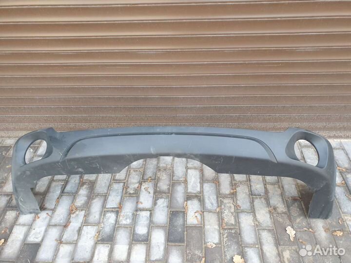 Диффузор, накладка заднего бампера бмвх5 ф15