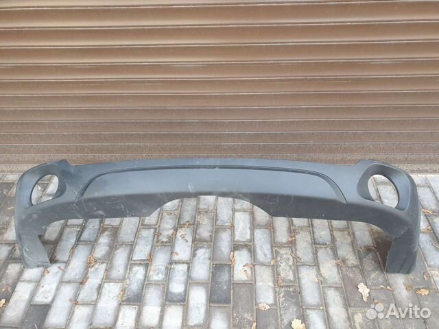 Диффузор, накладка заднего бампера бмвх5 ф15