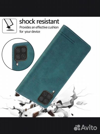 Чехол-книжка Huawei P40 Lite зелёный
