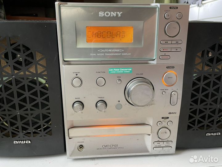 Музыкальный центр sony cmt-cp101