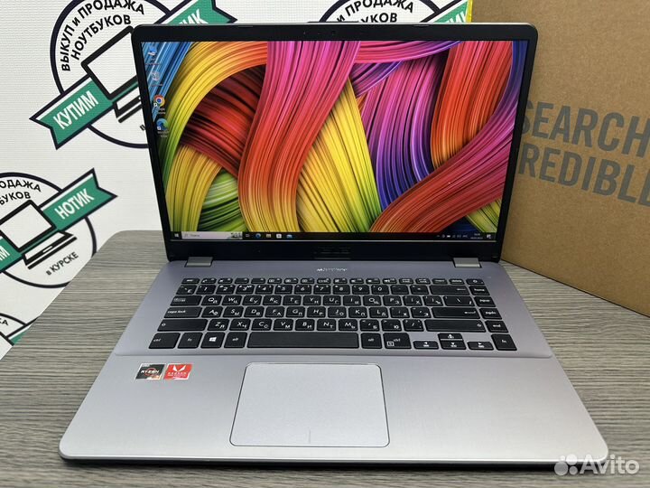 Тонкий безрамочный Аsus Ryzen3 8Gb DDR4 SSD+1000