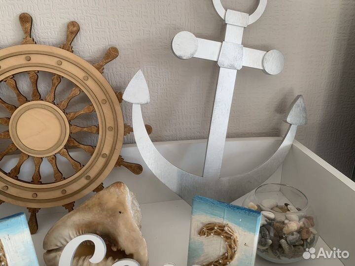 Декор для мероприятия в морском стиле