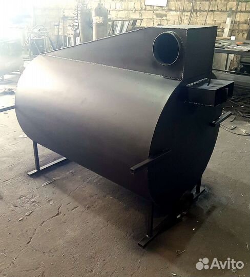 Печь пушка длительного горения