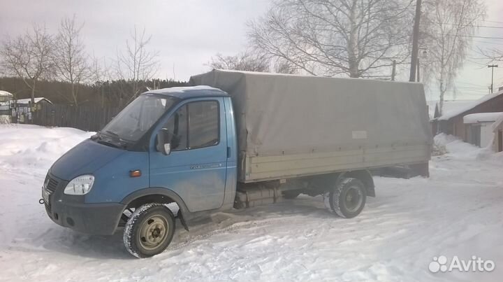 Грузоперевозки Газель бортовая + тент