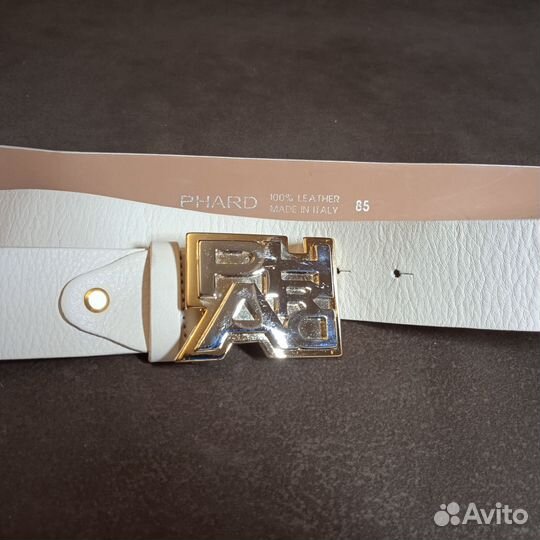 Ремень женский натуральная кожа Phard Италия