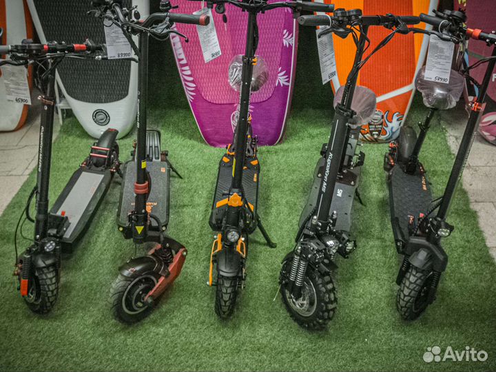 Электросамокаты Kugoo G1, M5pro, G2pro, M5, M4 pro